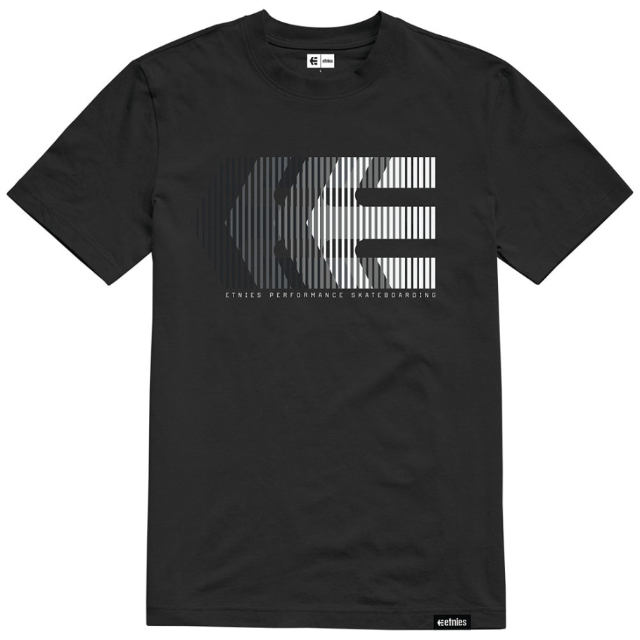 Etnies After Burn Tee Zwart