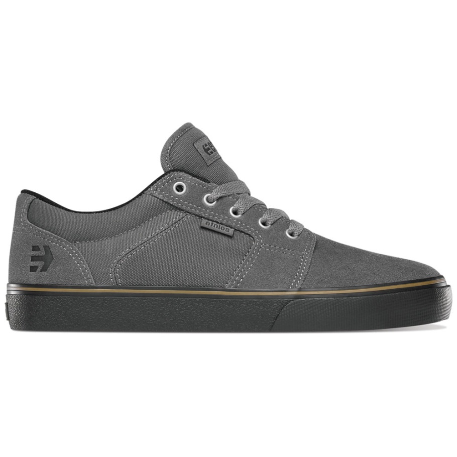 Donkergrijs/zwart/gum