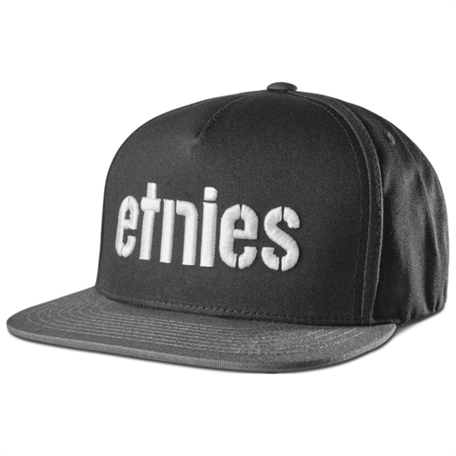Etnies Corp Snapback Zwart/grijs