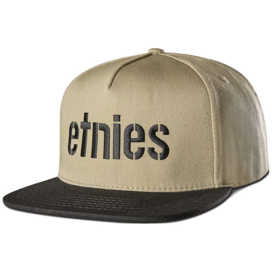 Etnies Corp Snapback Heeft Kaki