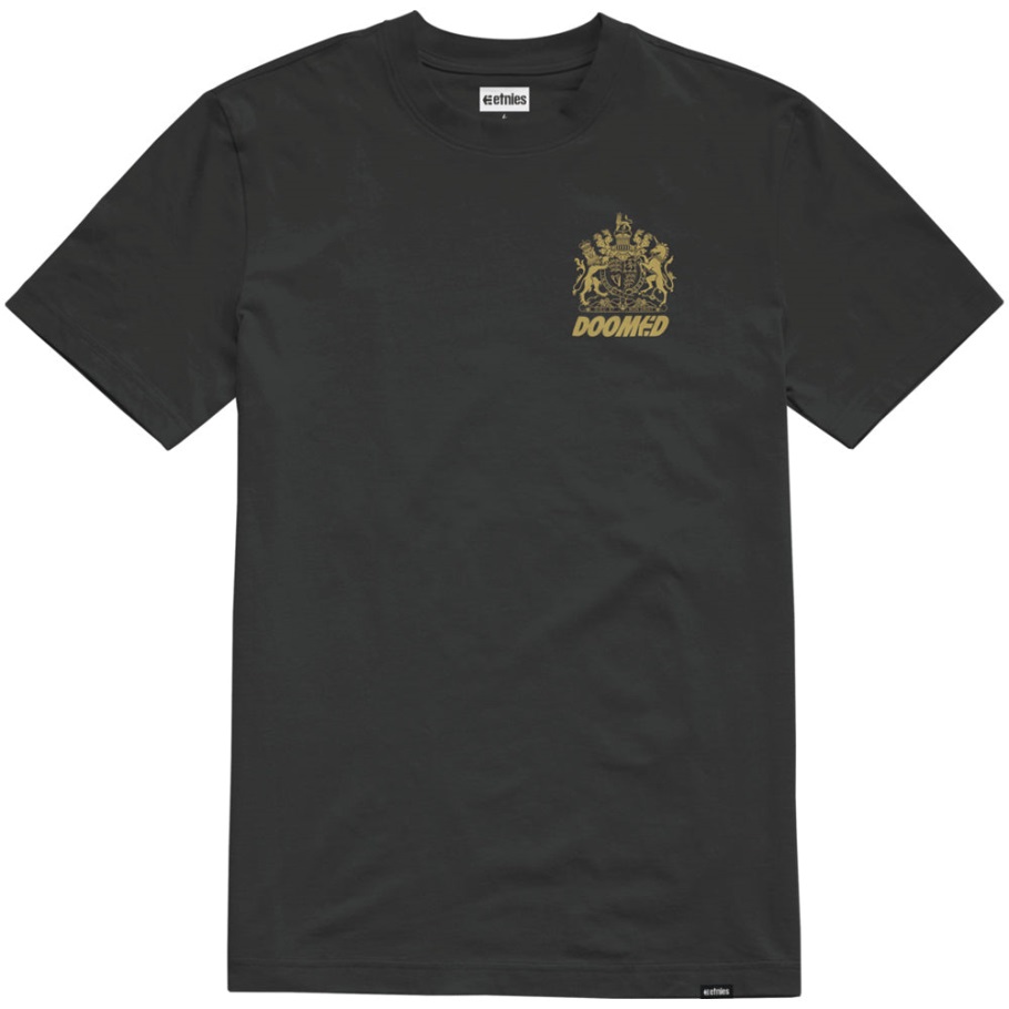 Etnies Doomed Crest T-shirt Zwart