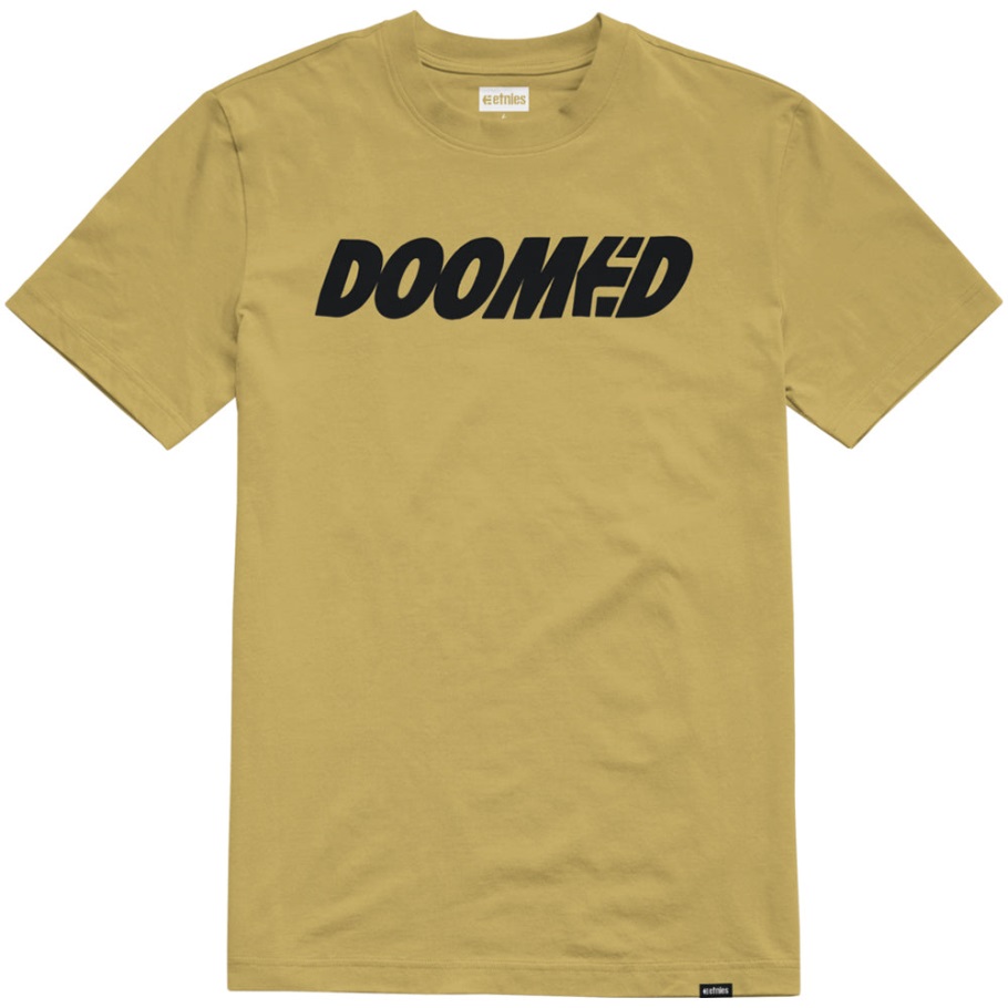 Etnies Doomed Tee Mosterd