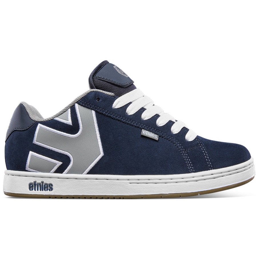 Marineblauw/grijs/wit