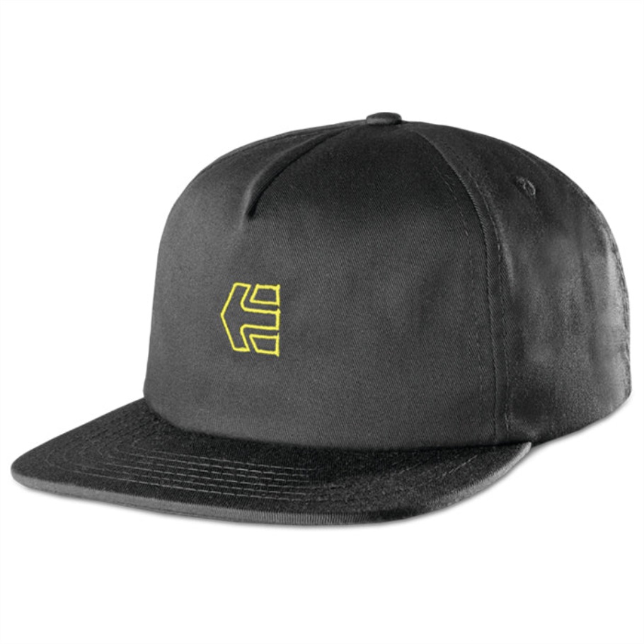 Etnies Icon Strapback Hoed Zwart/geel