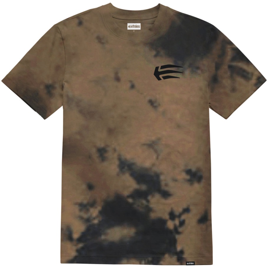 Etnies Joslin Wash Tee Bruin/zwart
