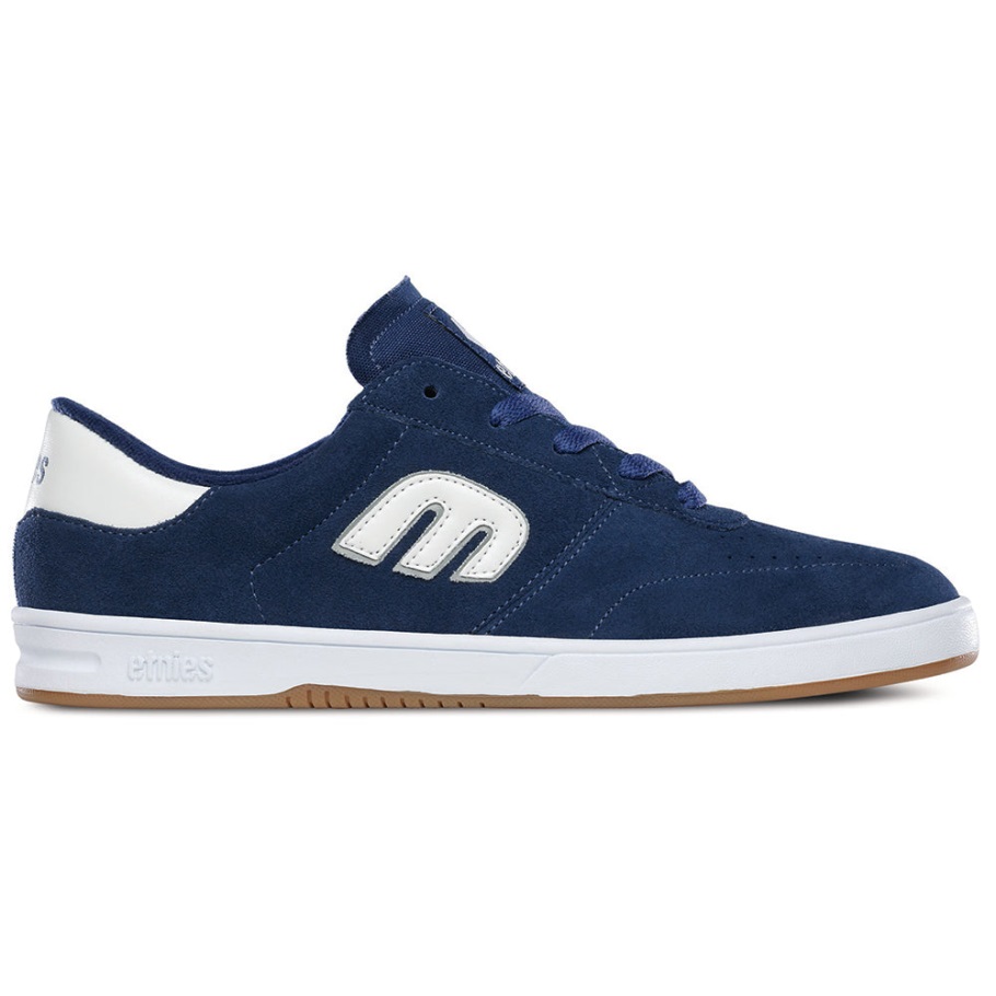 Etnies Lo-cut Blauw/wit/gum