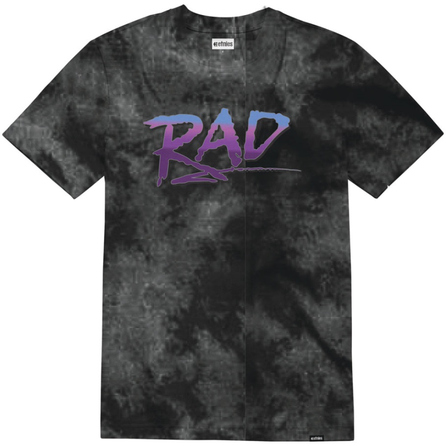Etnies Rad Wash Tee Zwart/paars