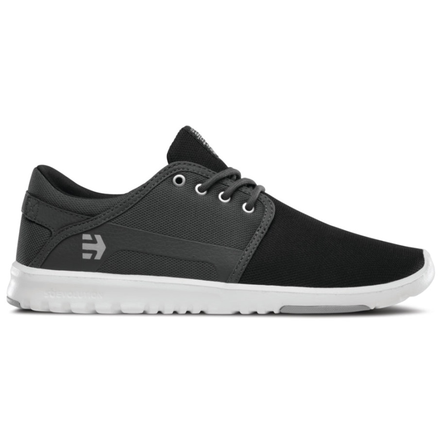 Etnies Scout Zwart/donkergrijs/zilver