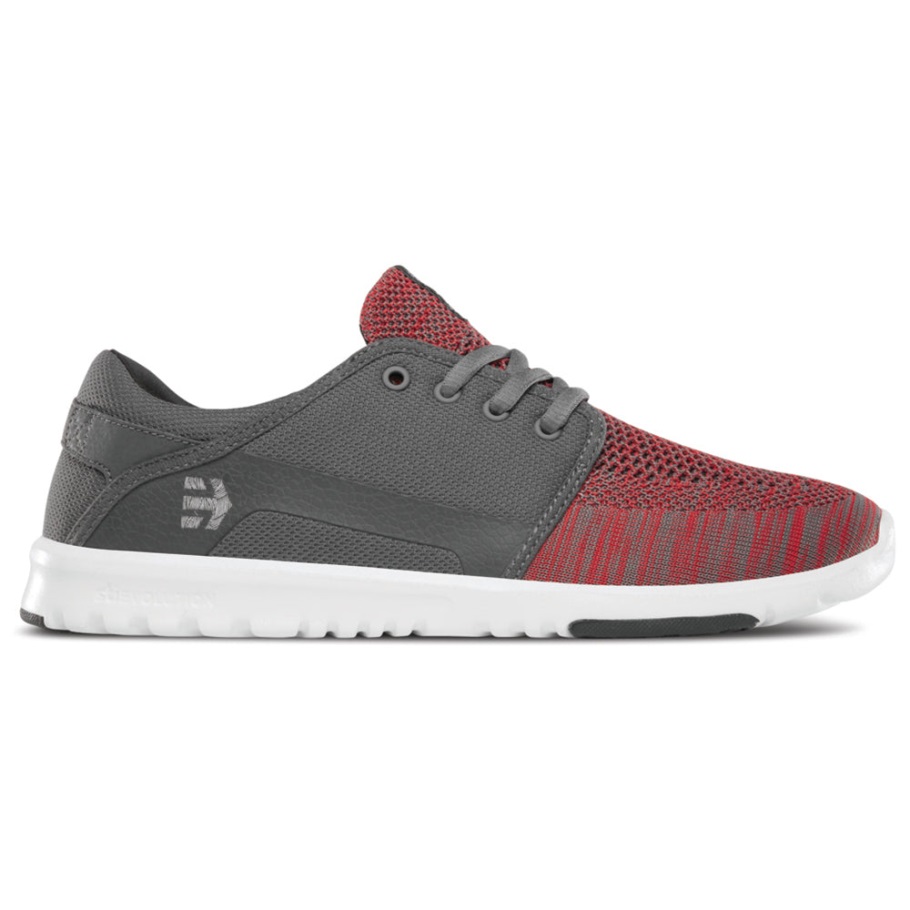 Etnies Scout Yb Donkergrijs/rood