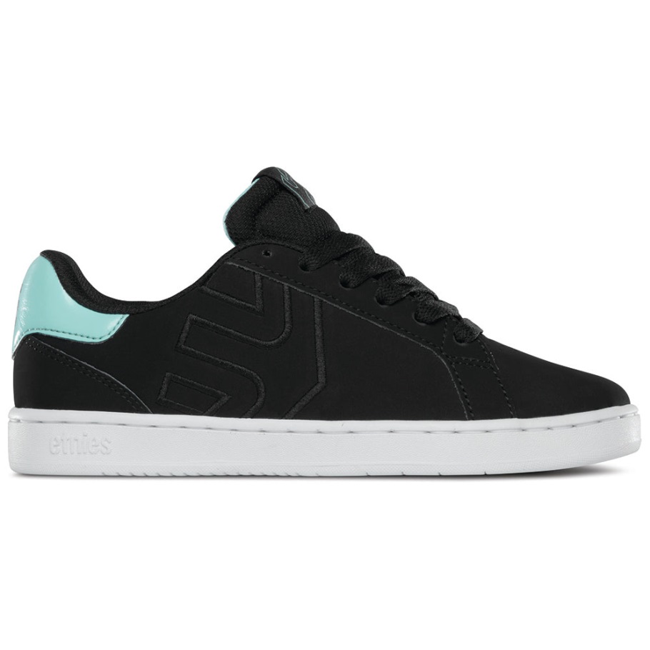 Etnies Damesfader Ls Zwart/lichtblauw