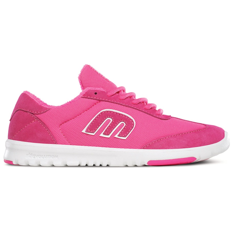 Etnies Lo-cut Sc Dames Roze/wit